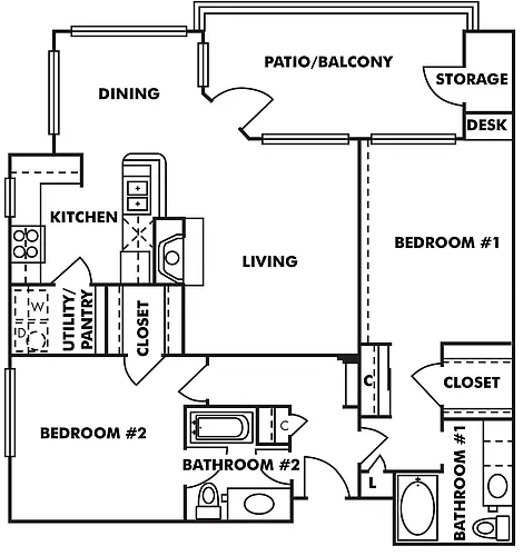 Floor plan Oak
