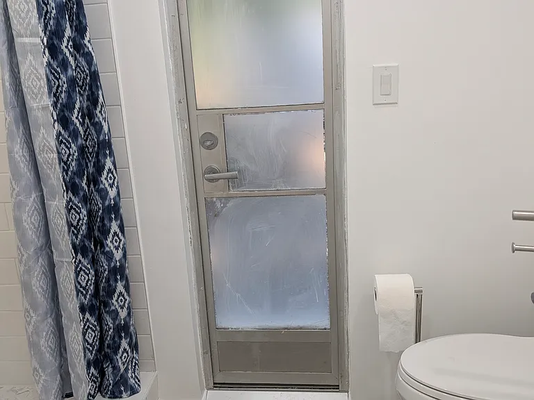 door leading to side yard