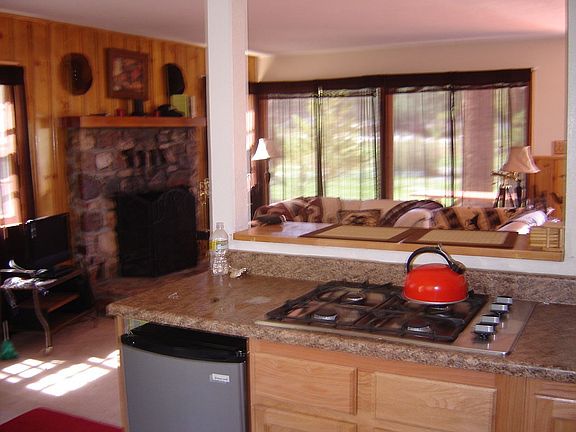 Remodeled kitchen.