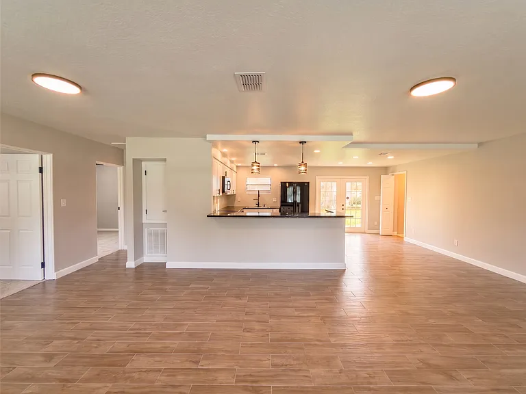 Open living room
