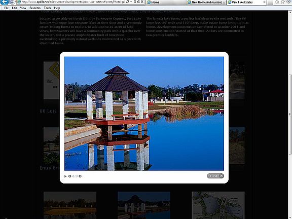 View of Gazebo in the lake