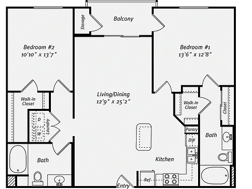 Floor plan Furnished-f-B2