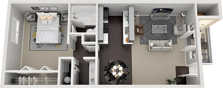 Floor plan The Cottonwood