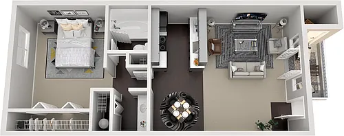 Floor plan The Cottonwood