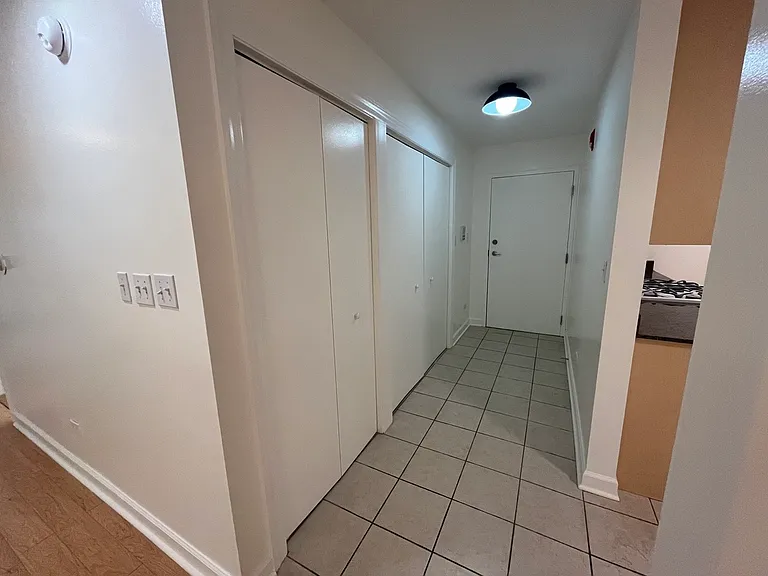 Front hall with lots of closet space