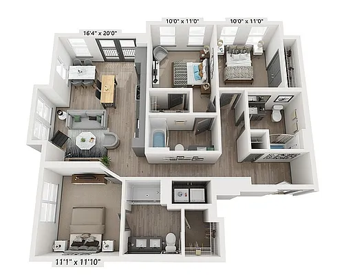 Floor plan The Uplands