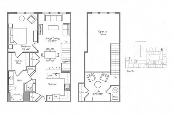 Floor plan A1-ML