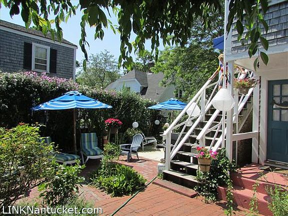 Patio and Stairs to 2nd floor apartment