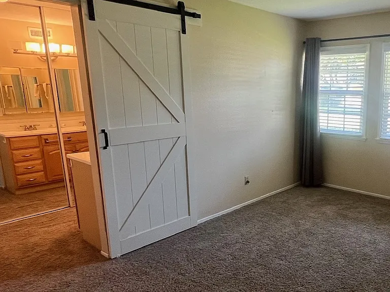Master Suite Dressing Area and Bedroom