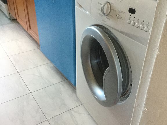 Washer in the unit
