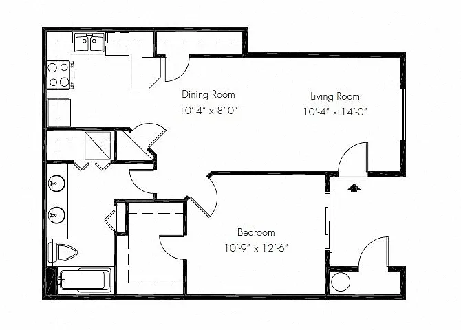 Floor plan Andover