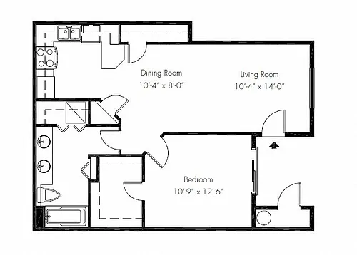 Floor plan Andover