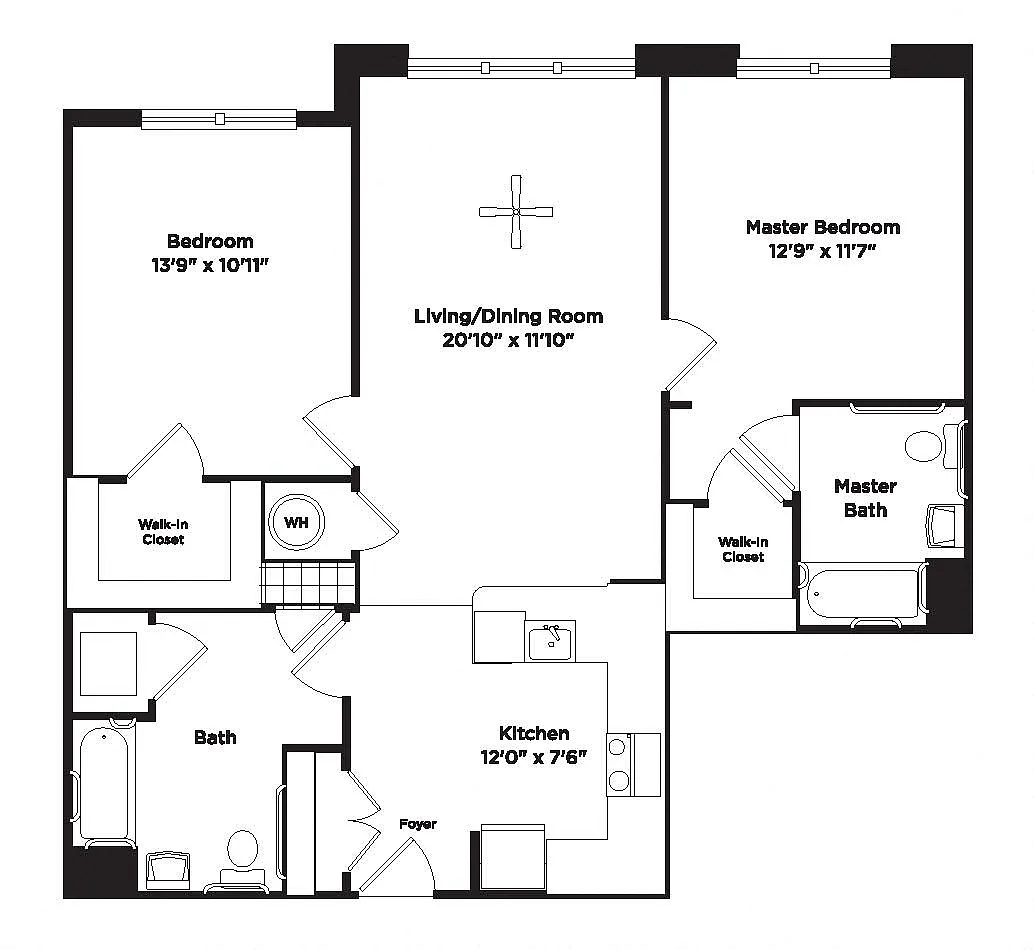 Floor plan B7b