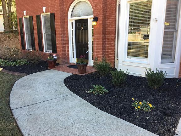 Fresh landscaping