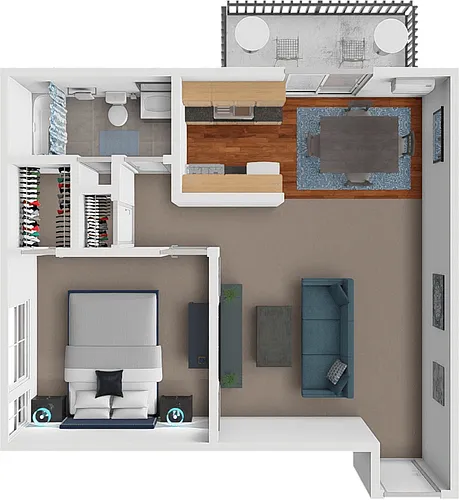 Floor plan The Cutler