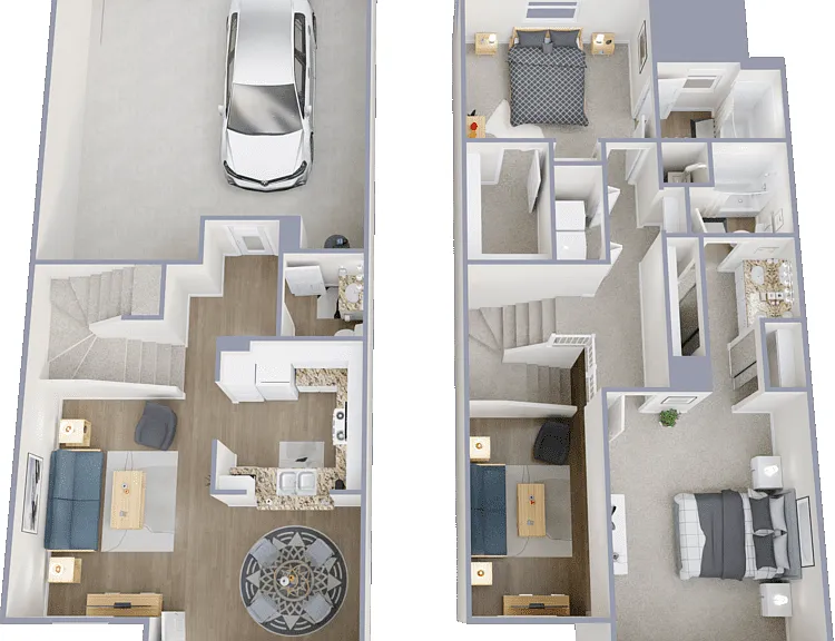 Plan F Floorplan Diagram