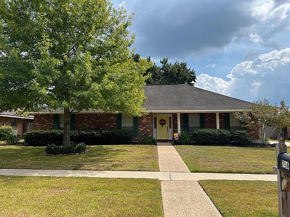 Beautiful street view with fresh exterior paint