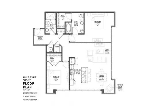 Floor plan C3-2-N