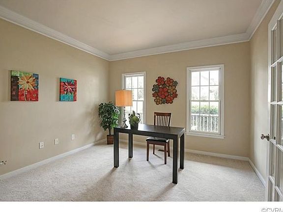 First floor office with French Doors