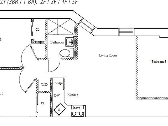2nd image of 222 W 21st St APT 4F