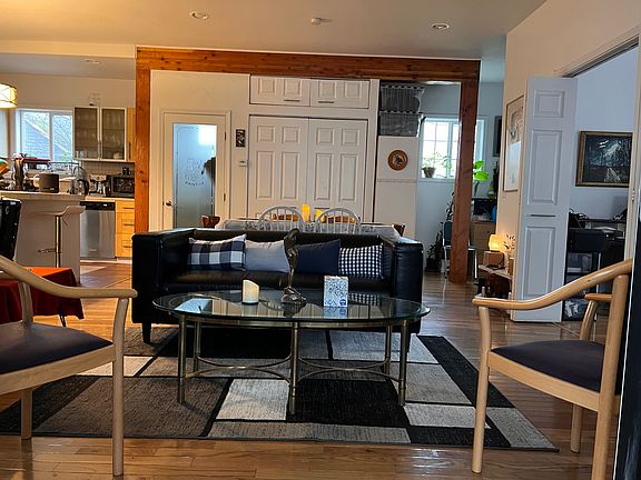 Dining Room and Living Room Area