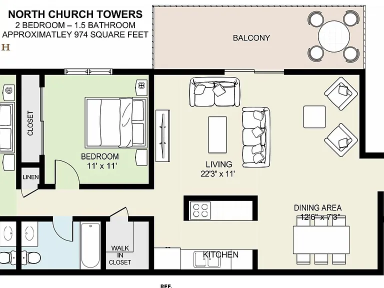 North Church Towers Apartments — Photo 39