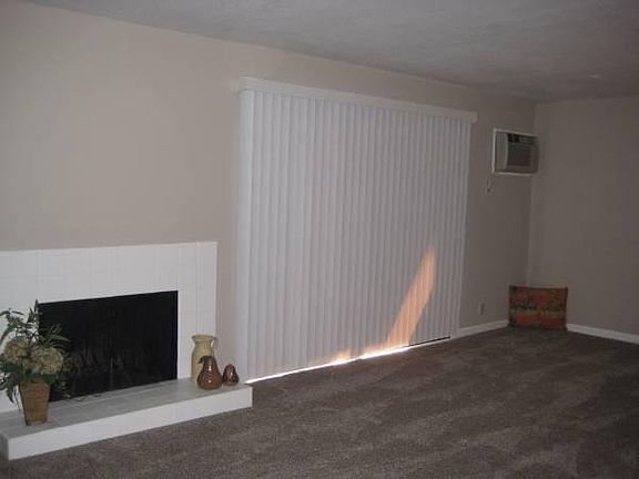 Living/Dining Rm; fireplace