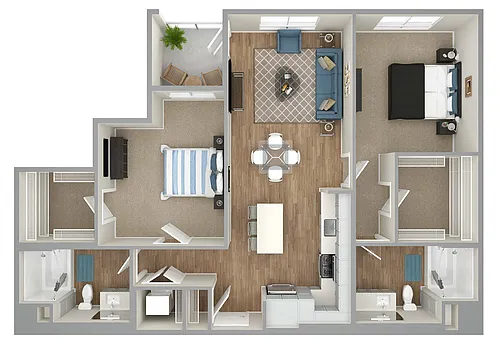 Floor plan BldgA-B3