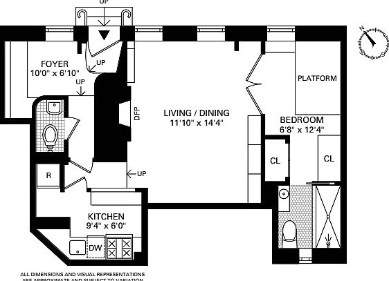 2nd image of 344 W 12th St APT 1C
