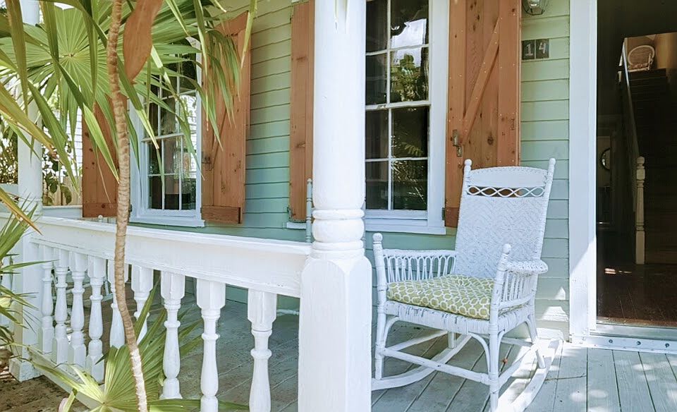 Front porch entrance.