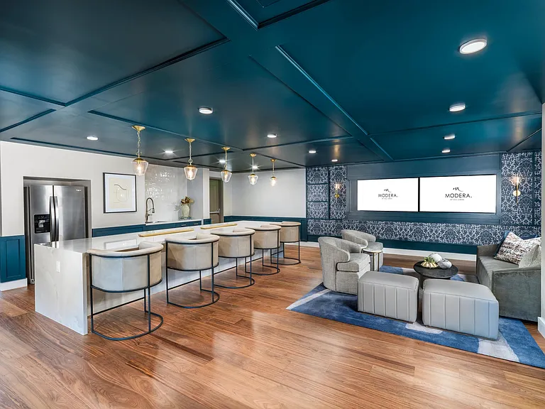 Our expansive clubroom is perfect for gathering with friends, hosting events, or simply relaxing in style.