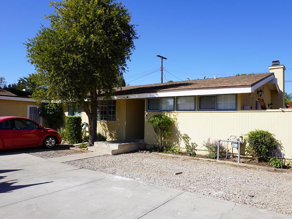 Front. Lots of room to park cars.