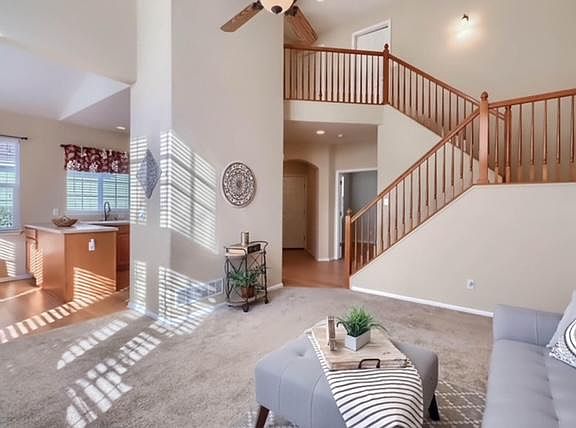 Stairs to 2 Bed rooms