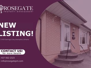 65 Flamingo Cres #2, Brampton, ON L6T2G6