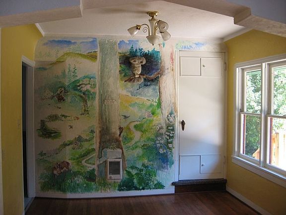 Mural in Dining Room