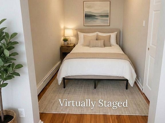 Back small bedroom (Digitally enhanced, furniture not included)