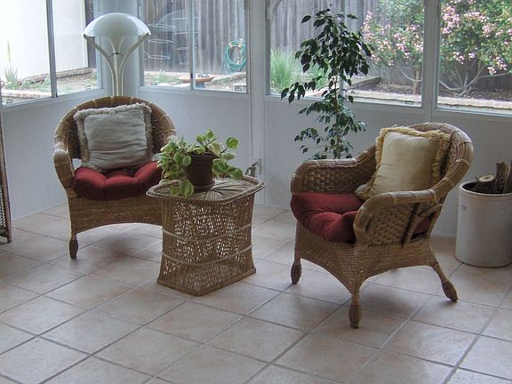 Sunny Enclosed Patio