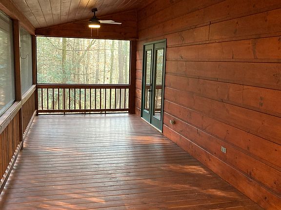 Screen porch off of Master and kitchen