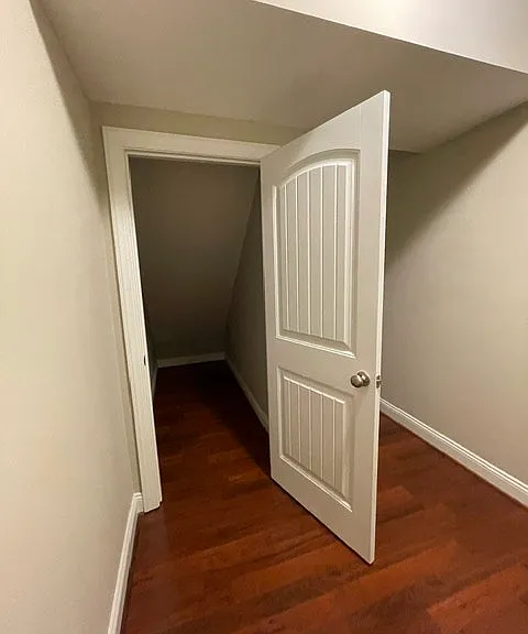 Under stairs storage