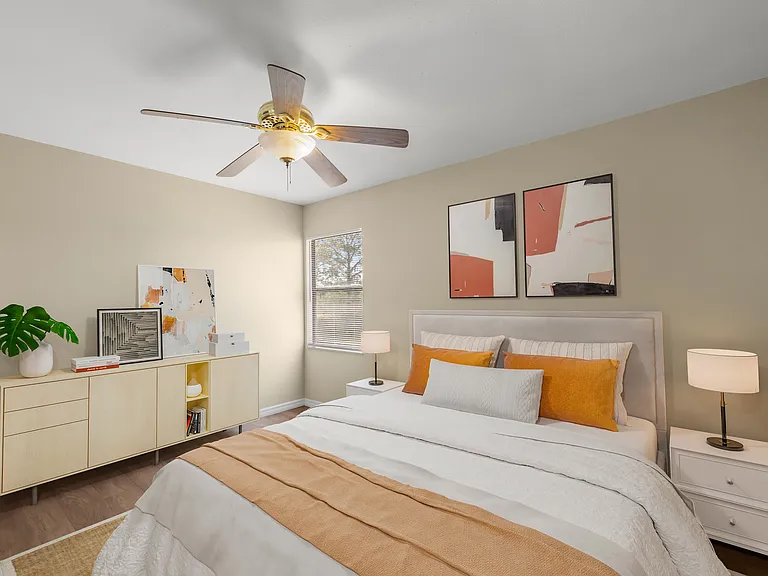 View of what the second bedroom COULD LOOK LIKE with furniture(Furniture is NOT included)
