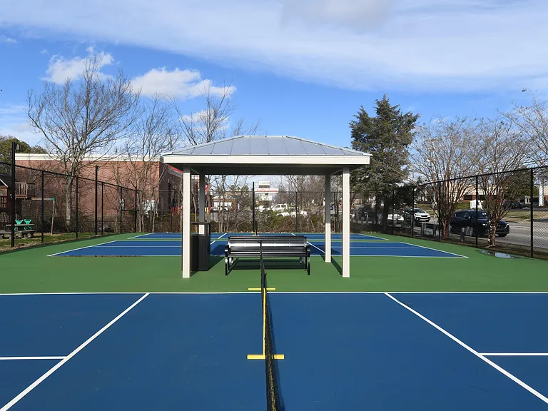 Tennis Court + Pavilion