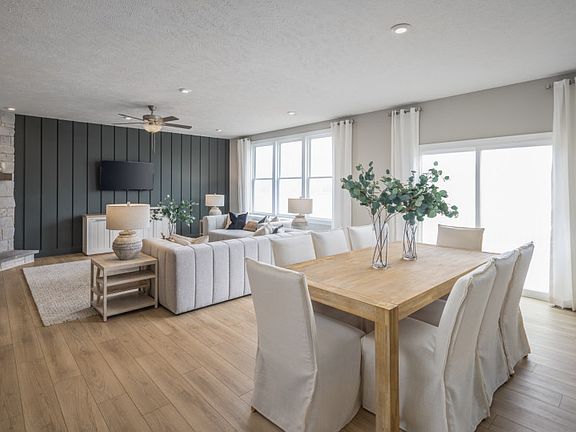 Open layout for easy living