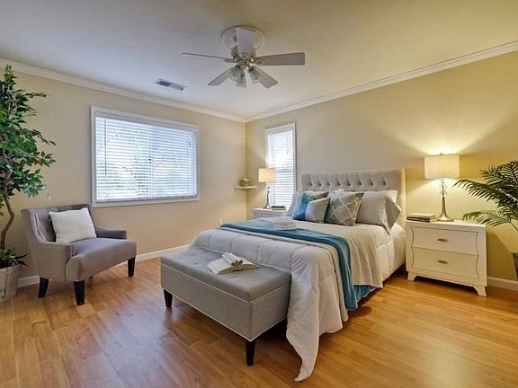 Staging furniture not included.