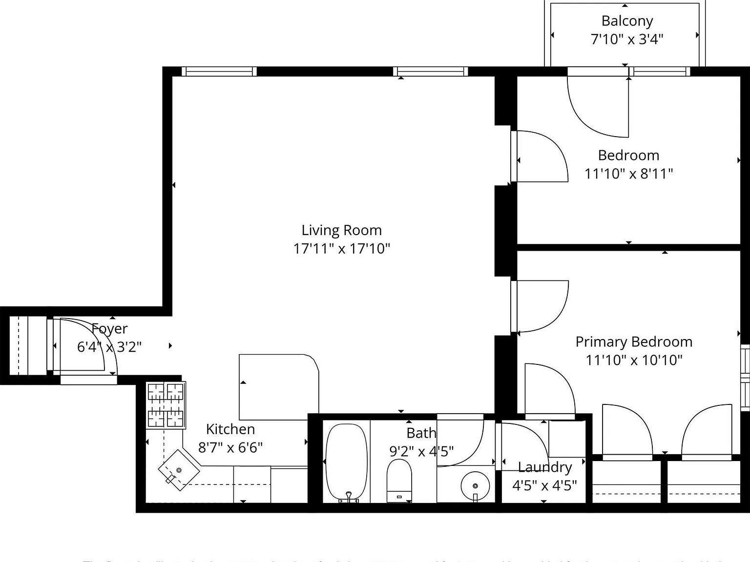 2 bed, 1.0 bath, $4,300 — Photo 2