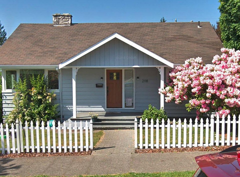 sunny front of house and porch
