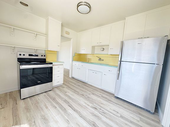Brand new Glass 5-Burner Electric Stove & Brand new Fridge!