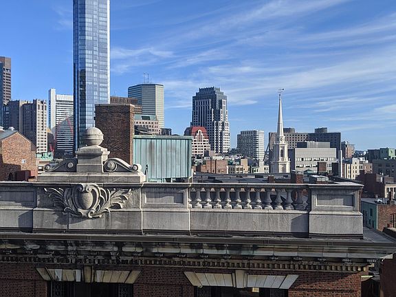 View from roof deck