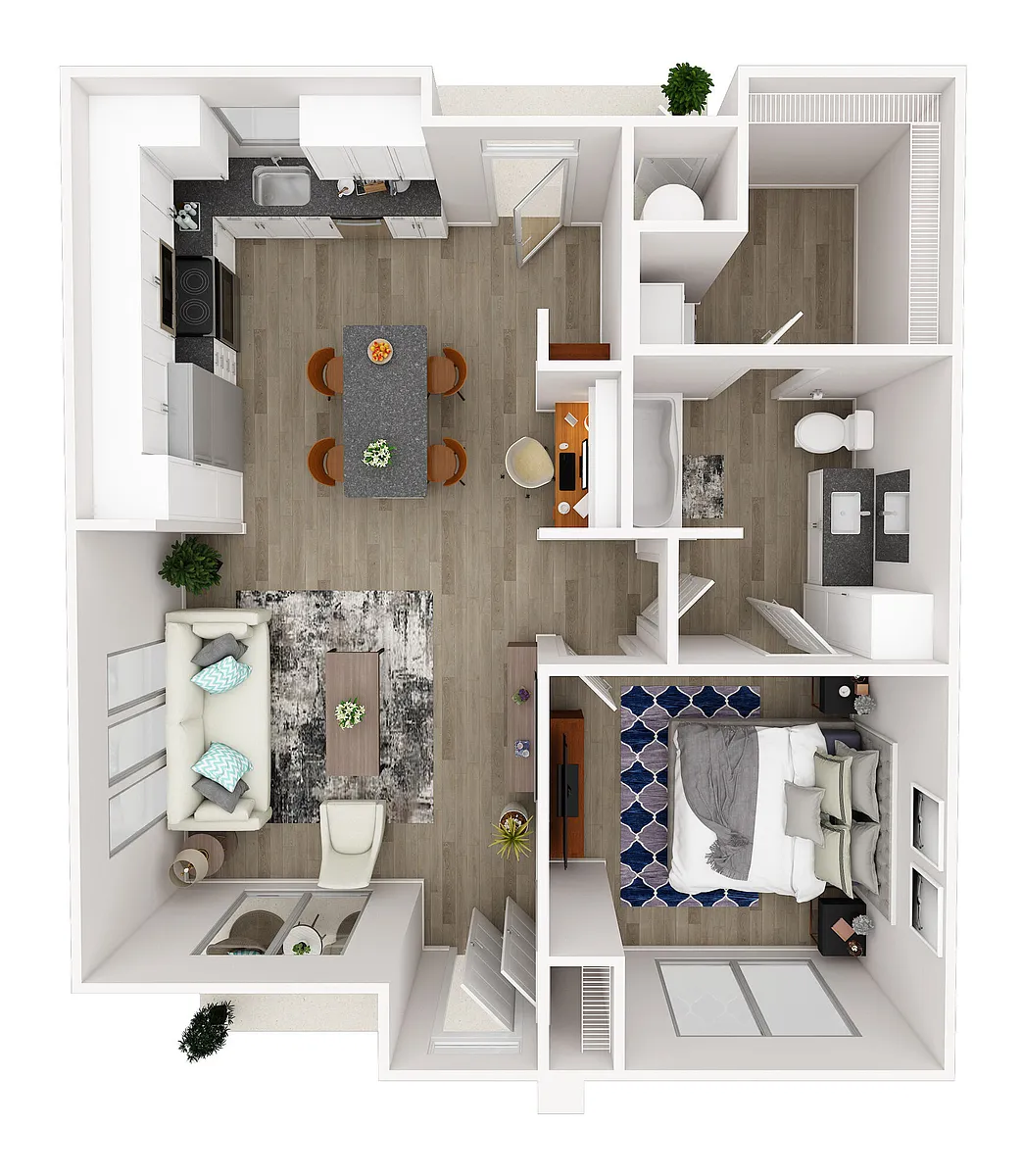 Floor plan CA1