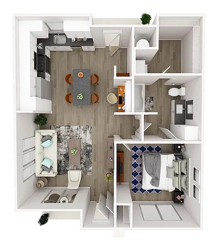Floor plan CA1
