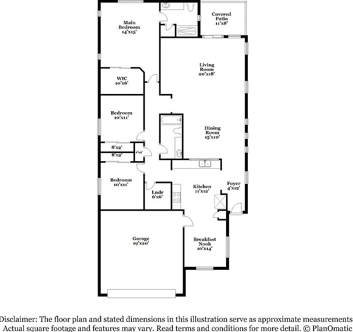 3 bed, 2.0 bath, 1800 sqft, $2,140 — Photo 2